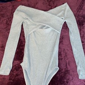 Off the shoulder bodysuit